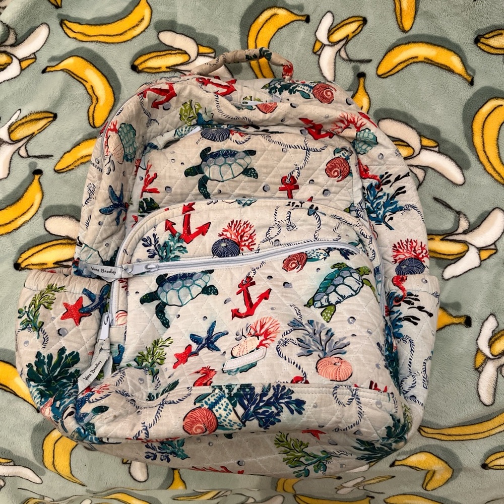 Colorful Sea Life Backpack